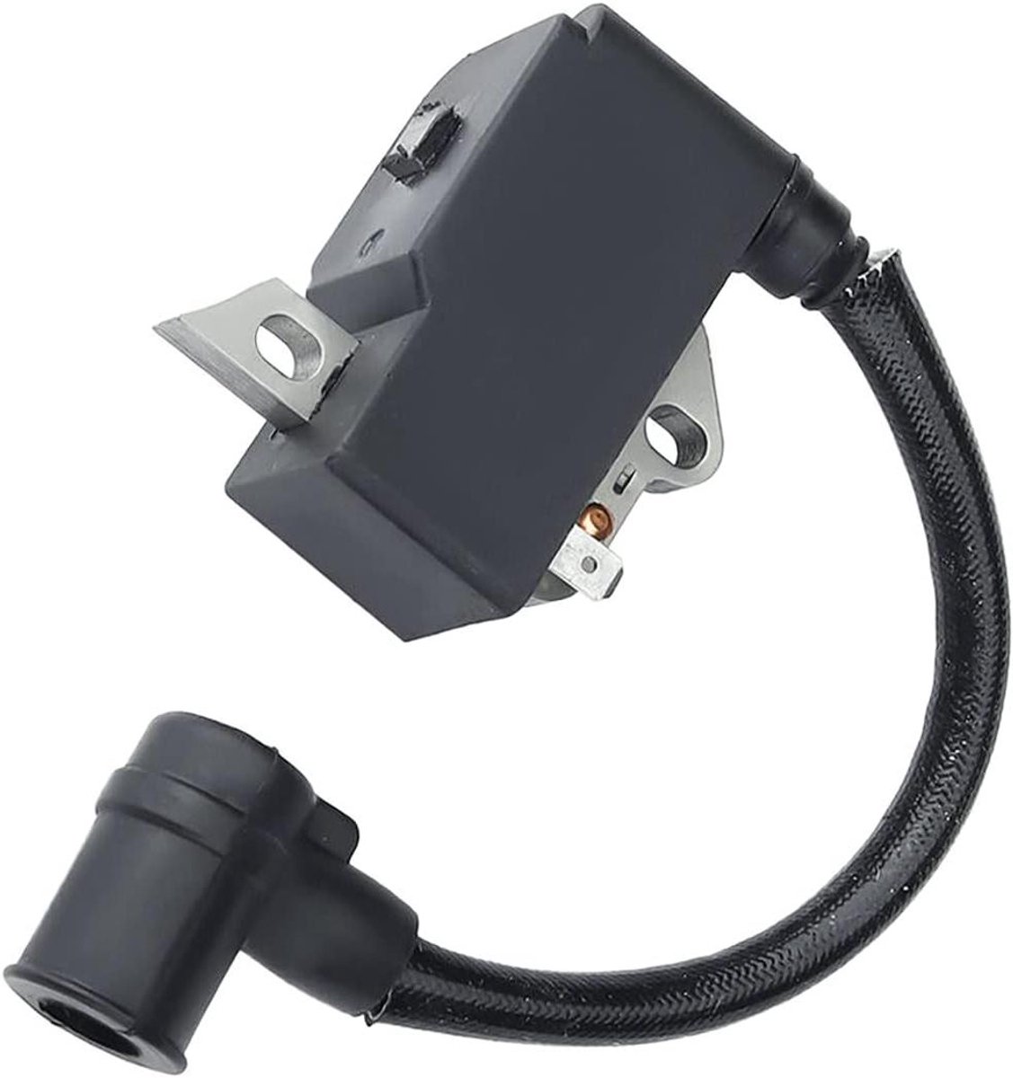 Ontstekingsspoel Kettingzaag - Bobine Motoronderdeel - Kettingzaag Onderhoud - Plug and Play Installatie - 132 g - Zwart