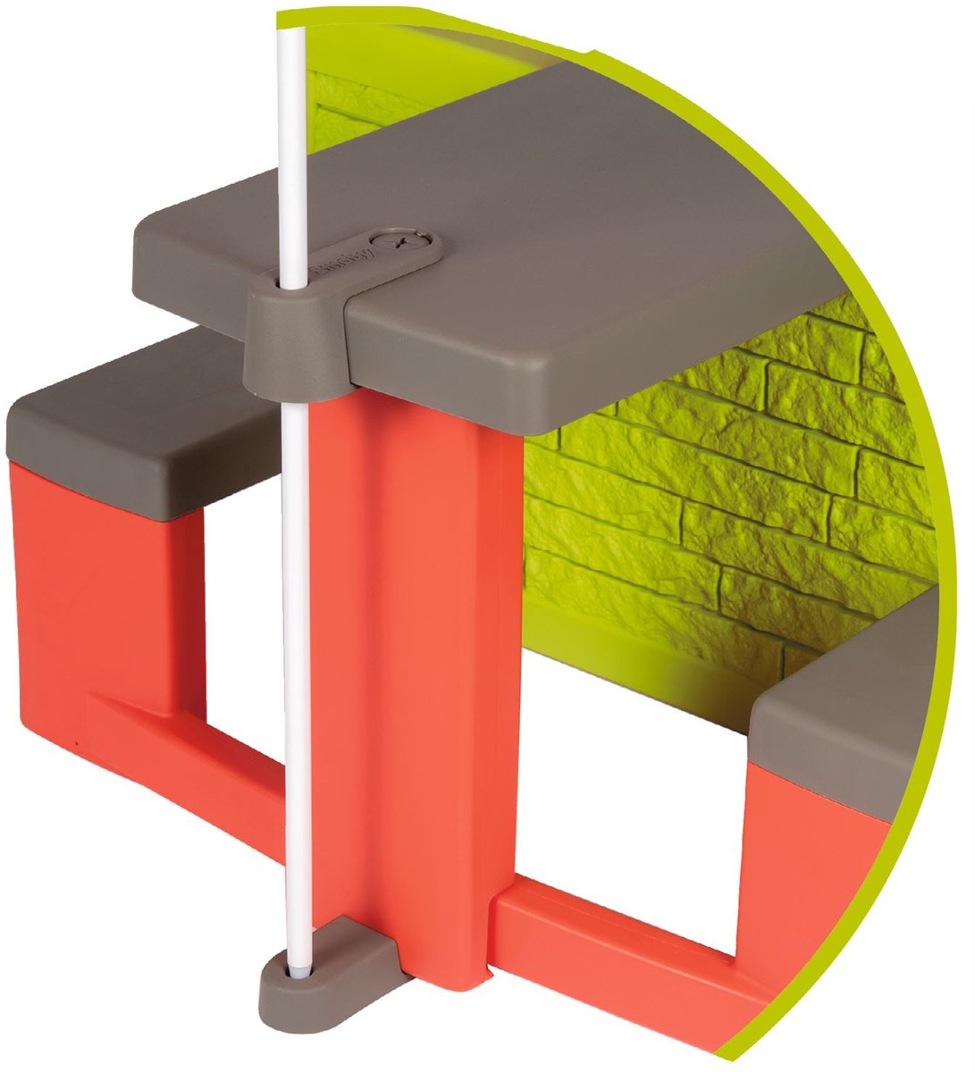 Smoby Zonnescherm - Speelhuis — afbeelding 4