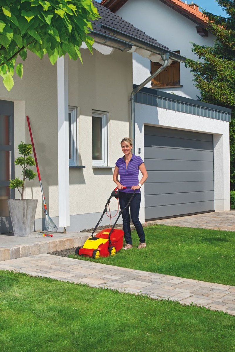 WOLF-Garten Elektrische grasmaaier A 320 E - 1200 W - 32 cm maaibreedte - 36 liter opvangbak - centrale hoogte-instelling – foto 3