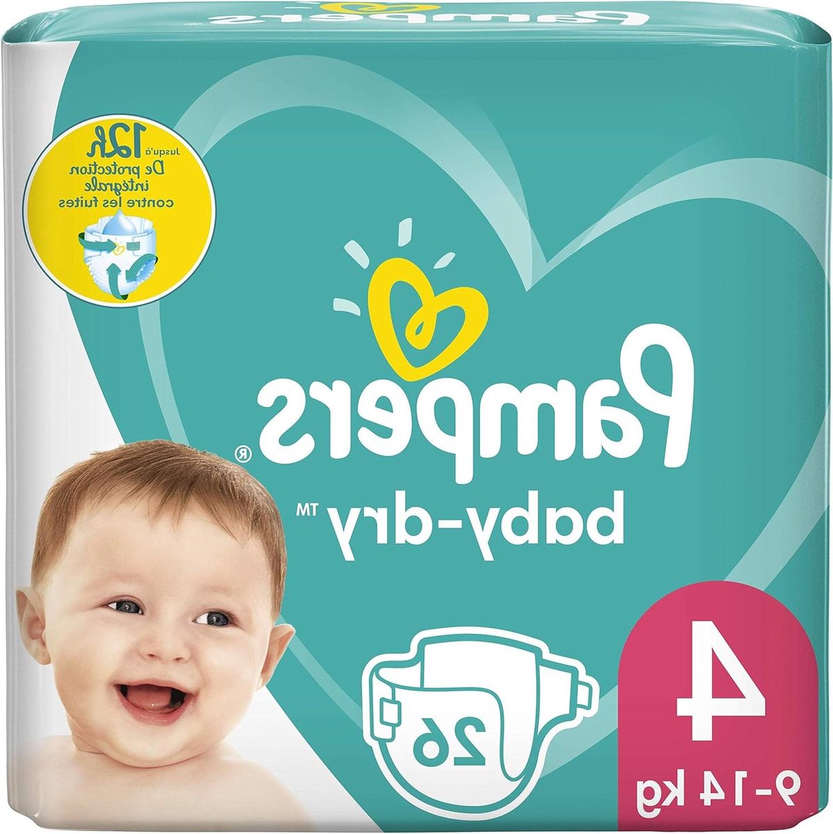 Babyluiers Maat 4 - Wegwerpluiers Baby - Droge Baby Billen - Drievoudig Beschermingssysteem - 26 Stuks - Wit