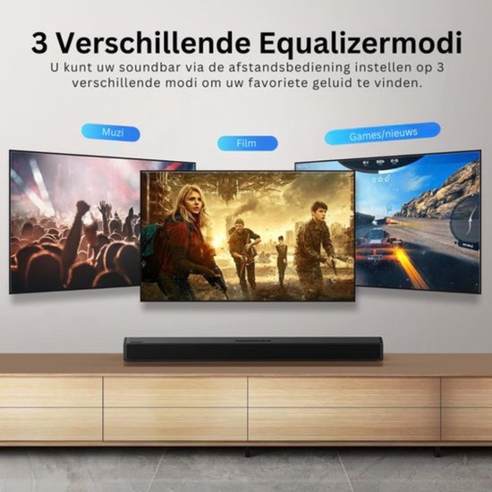 Thuys - Mini Soundbar - TV Soundbar - Bluetooth Soundbar van Merkloos — afbeelding 2