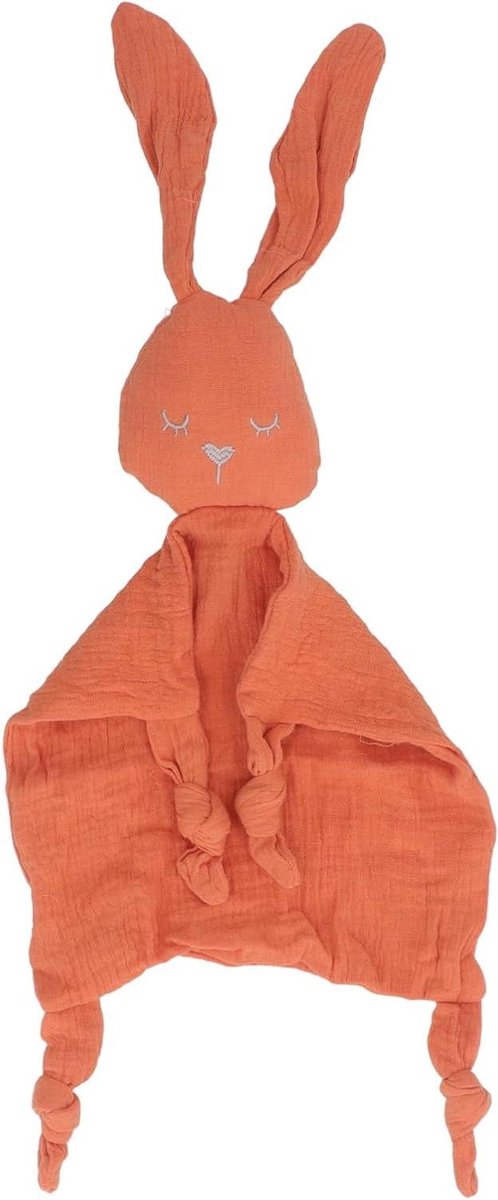 Naroote Ran -vormige Veiligheidsdeken, Gevoerde Veiligheidsdeken, Ademend Katoenen Garen met Dubbele Lagen, Hoge Absorptie voor Reizen (ORANGE)