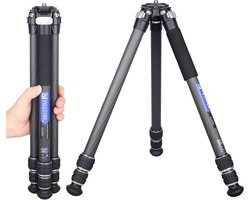ARTCISE Koolstofvezel Statief, 32,5 inch/82,5 cm CT30C Compact Draagbare Koolstofvezel Camera Statief voor DSLR, Video Camcorder