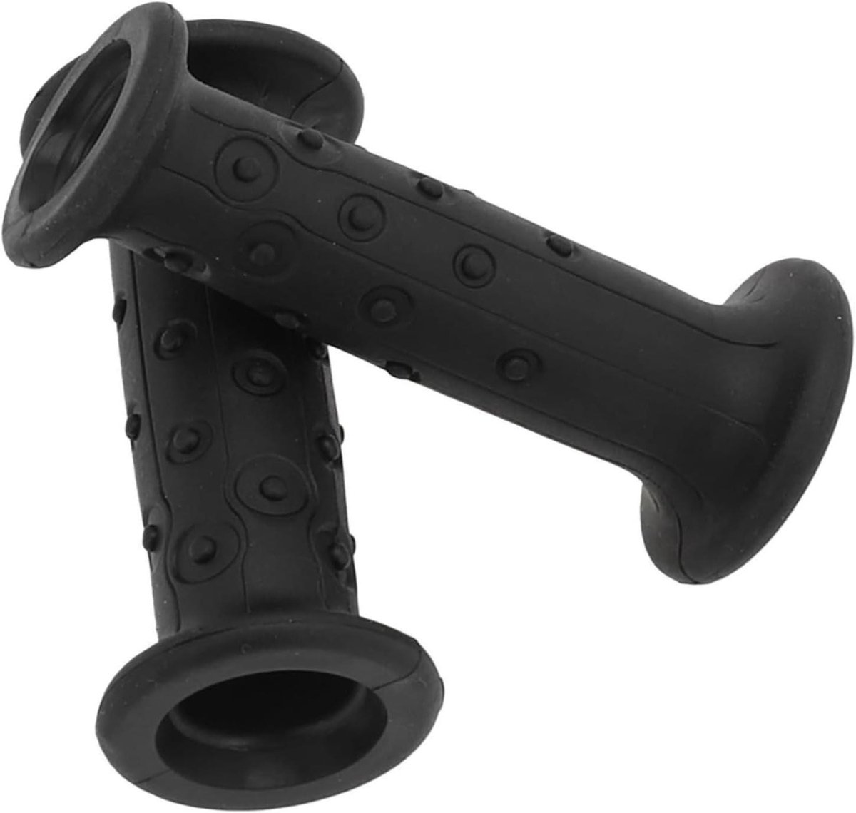 Rubberen Fiets handvatten - Kinder handvatten Stuur - Veilig Fietsen - Zacht TRP-rubber - 92 mm lengte - Zwart