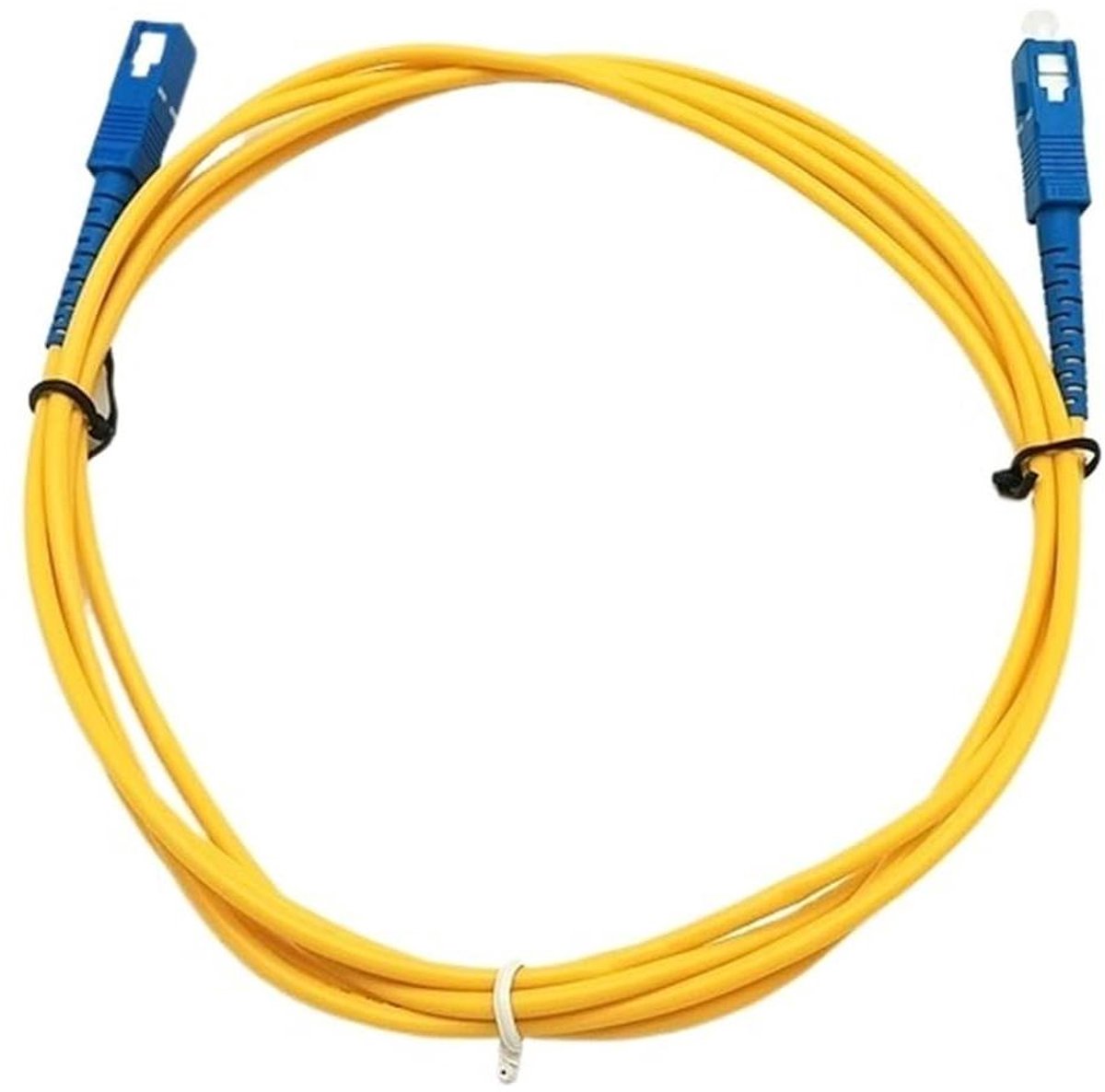 Glasvezelkabel - Patchkabel SC/UPC - Netwerk Verbinding - Singlemode Kern - 3 meter - Geel