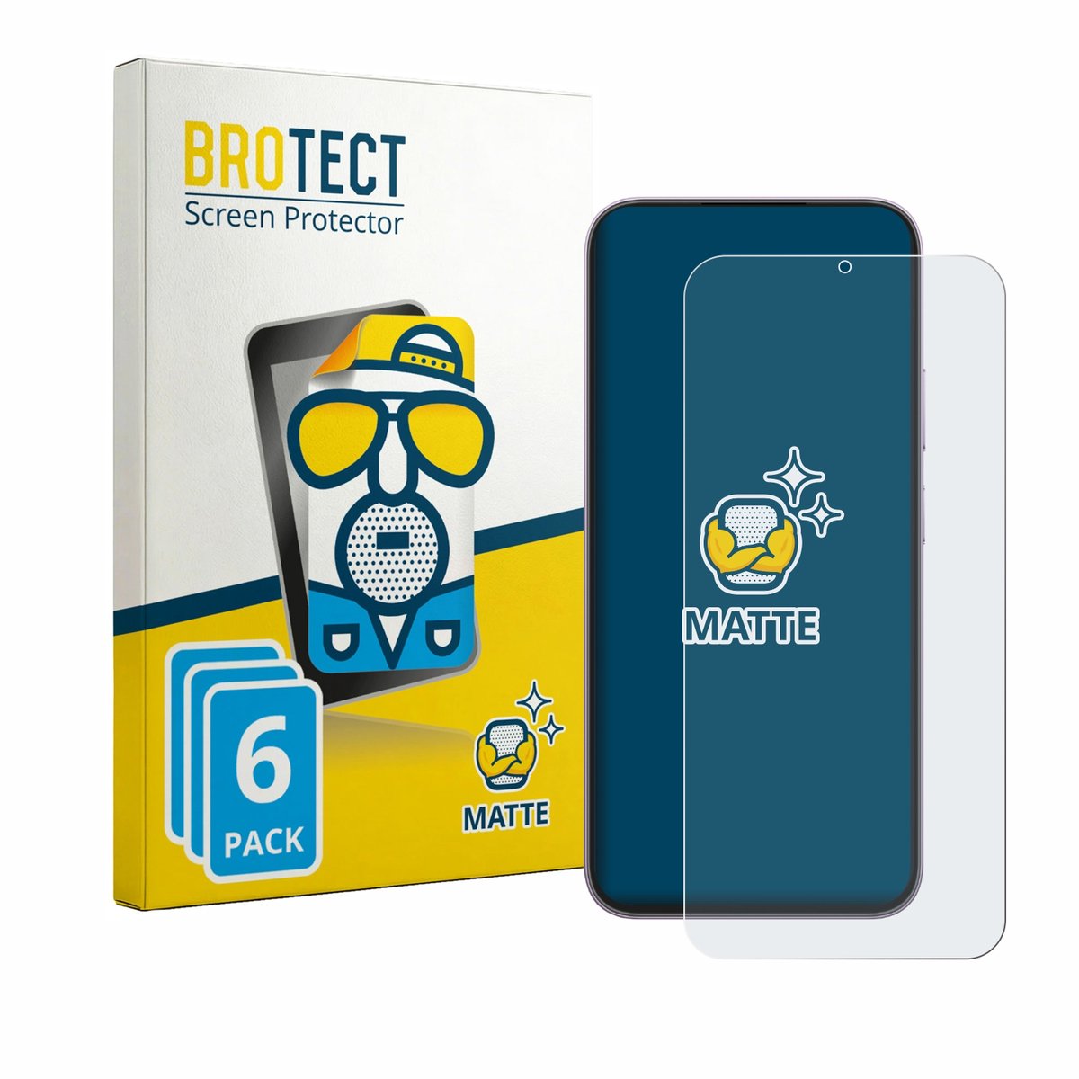 BROTECT - Screenprotector voor realme C100i - Folie Beschermfolie matte 6 Stuks