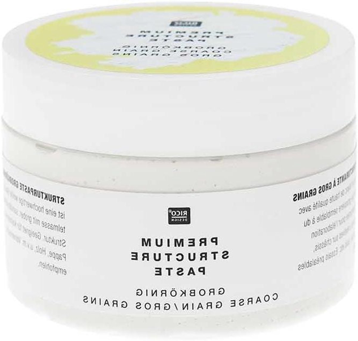 Structuurpasta - Knutselpasta - Woondecoratie Maken - Zandstructuur - 120 ml - Wit