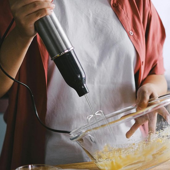Mixer Onderdelen - Keuken Accessoires - Bakken en Koken - Roestvrij Staal - 2 Stuks - Zilverkleurig van Merkloos — afbeelding 4