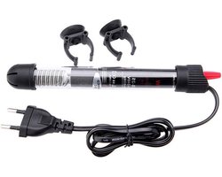 Aquarium Verwarmer - Waterverwarming - Stabiele Watertemperatuur - Dubbele Isolatie - 25W - Zwart