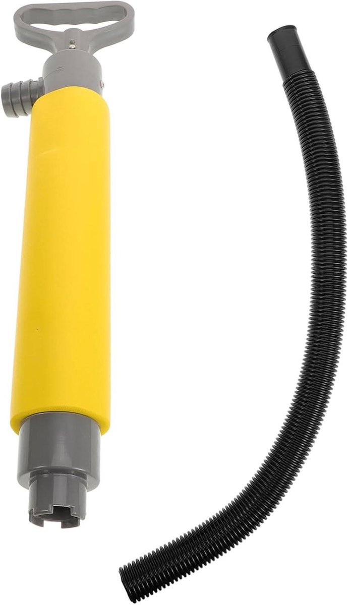 Handpomp Kajak - Waterpomp - Voorkom Overstroming - Ergonomisch Handvat - 397 Gram - Geel