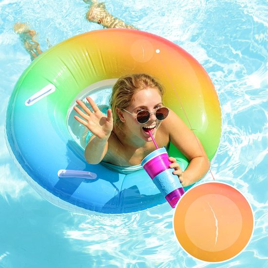 Reparatiestickers - Waterproof Patches - Opblaasbare producten repareren - Transparant en onzichtbaar - 30 stuks - Transparant — afbeelding 4