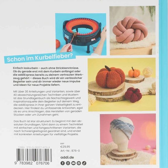 Breiboek - Handleiding Breimachine - Handwerken Leren - Gedetailleerde Instructies - 22 x 22 x 2 cm - Gemengde Kleuren van Merkloos — afbeelding 2