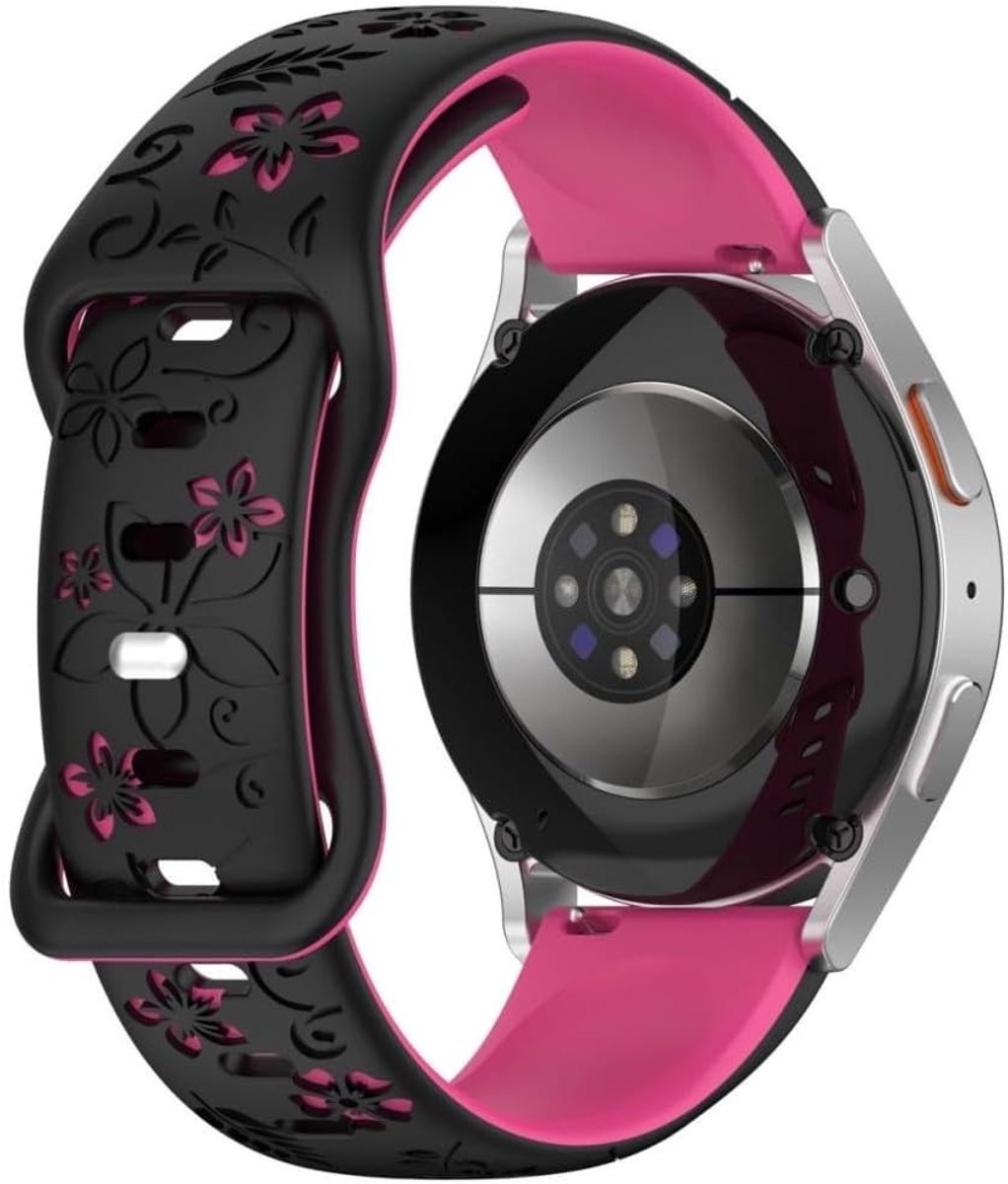 Reservearmband Smartwatch - Horlogeband Zacht - Sport en Dagelijks - Zachte Siliconen Materiaal - 18 mm Bandbreedte