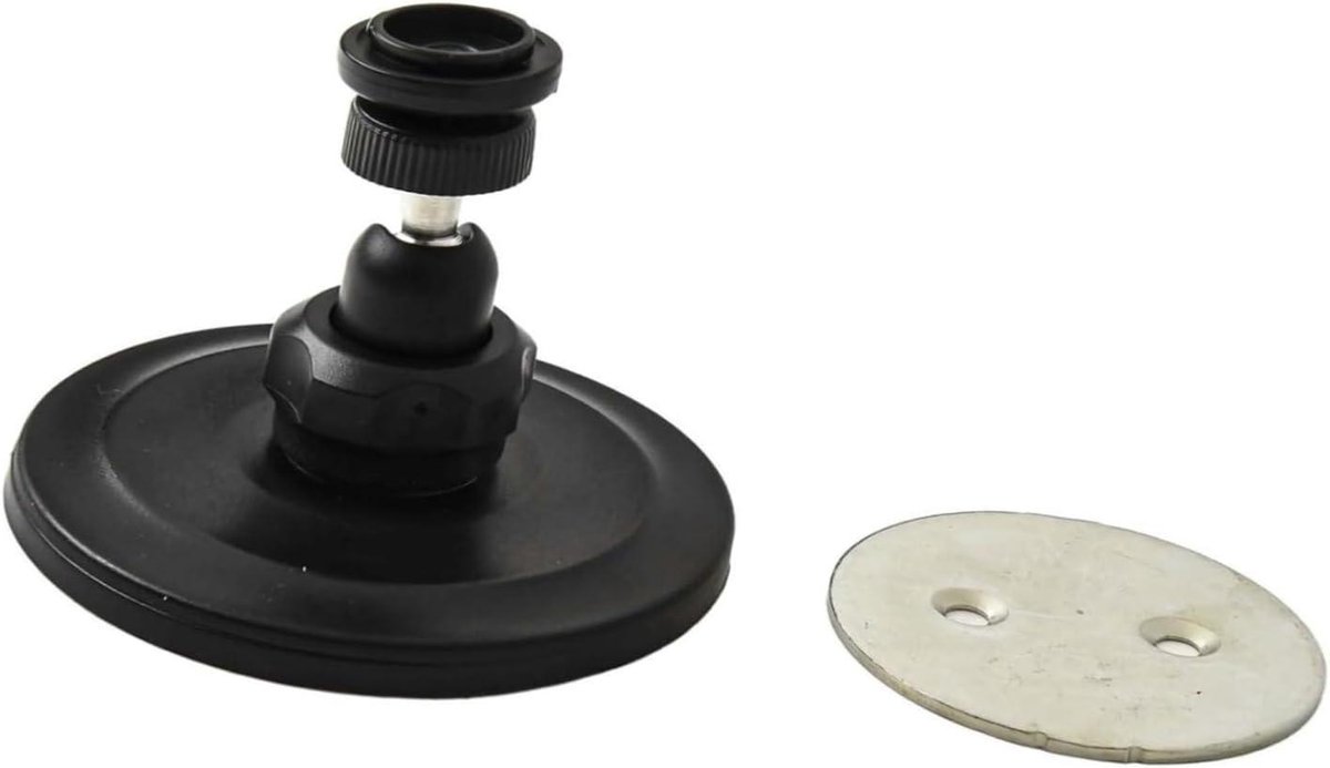 Magnetische Camera Beugel - Wandmontage Houder - Camera Beveiligen - Gereedschapsloze Installatie - 17 x 12 x 3 cm - Zwart