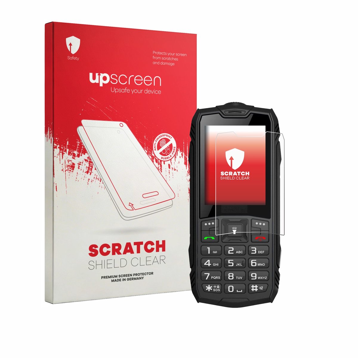 upscreen - Screenprotector voor Hammer H Basalt - Folie Beschermfolie transparant
