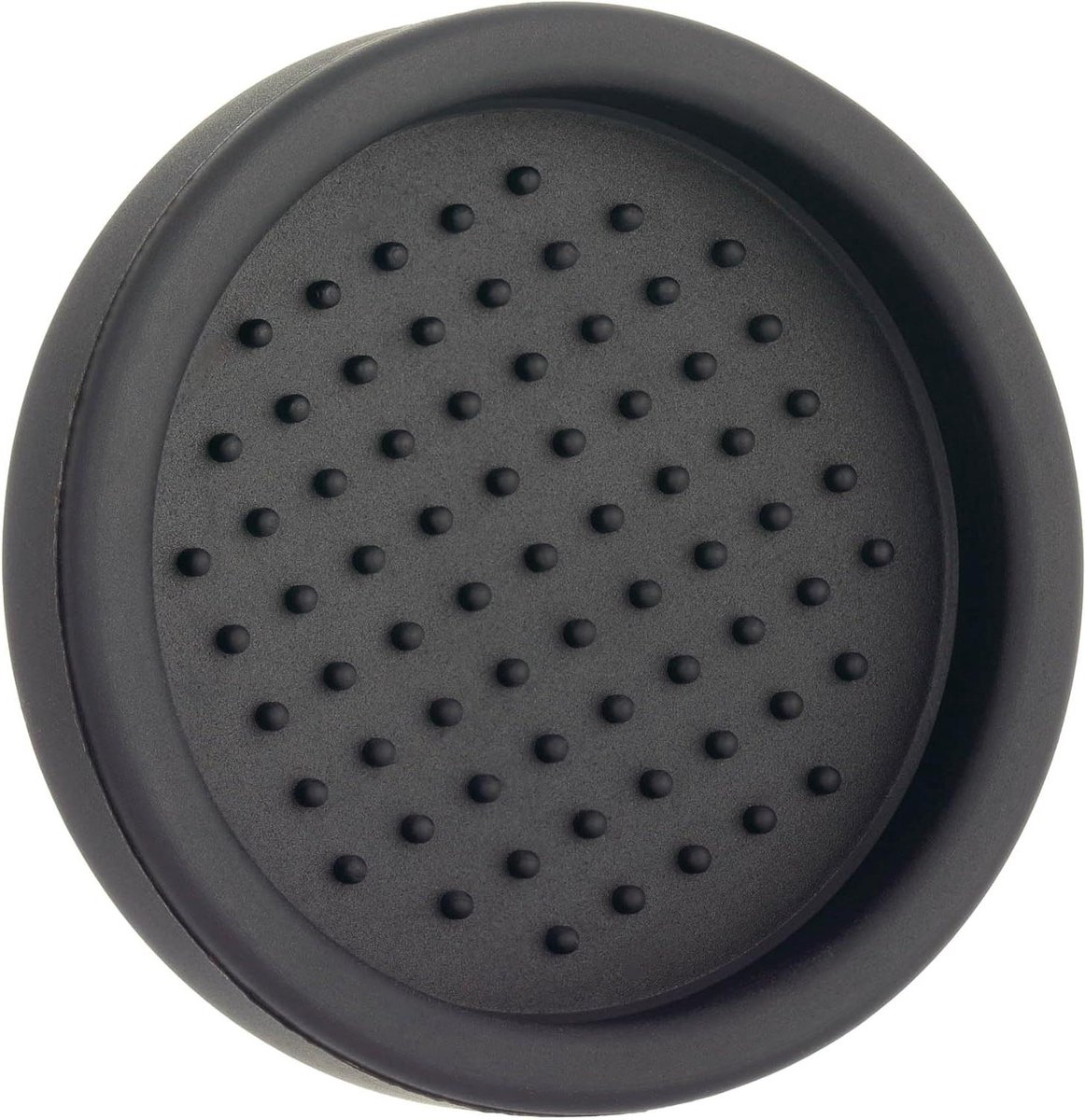 Koffie Tamper Mat - Barista Accessoire - Espresso Bereiden - Beschermende Rand - 49-58mm - Zwart