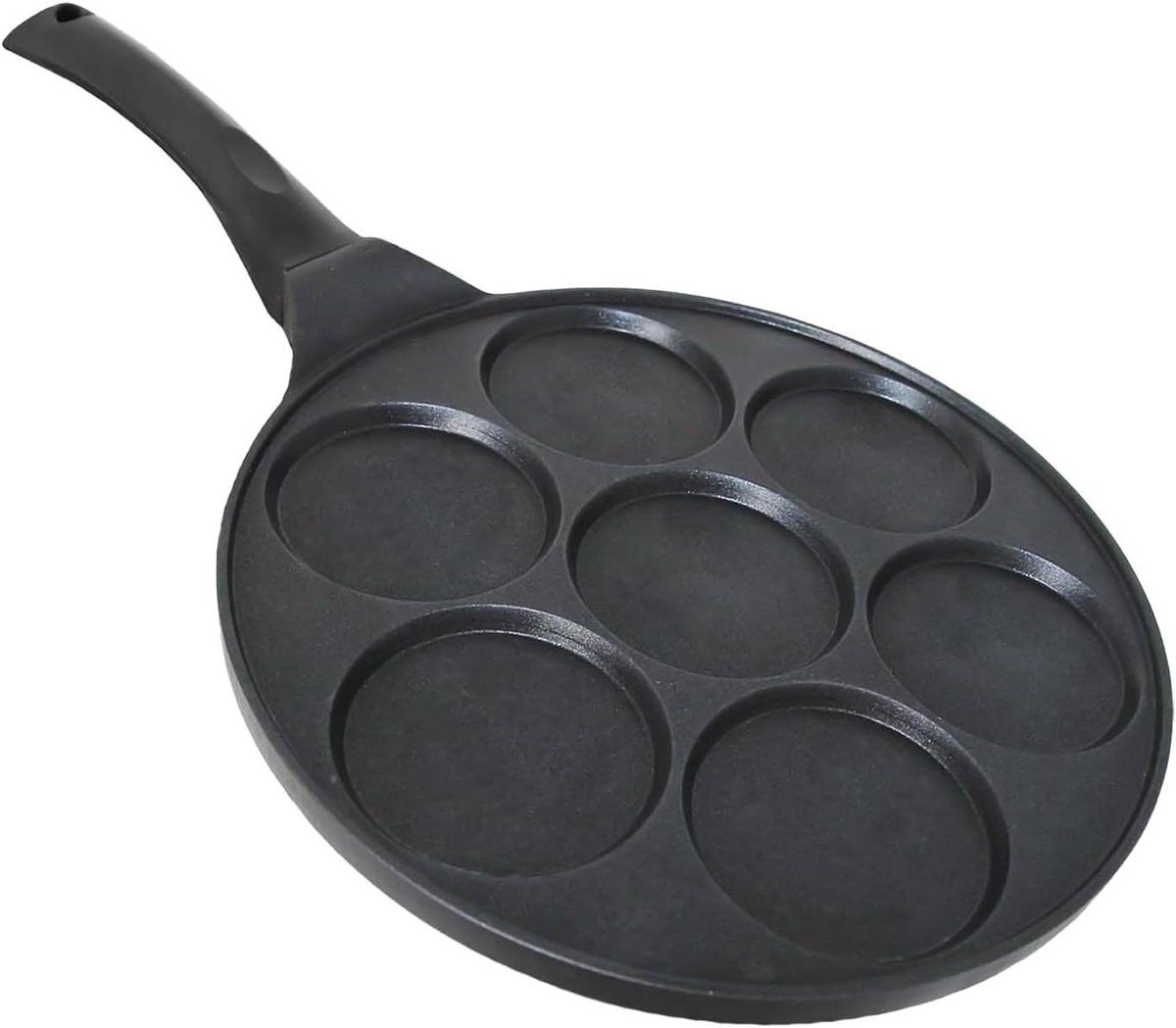 Pannenkoekenpan - Koekenpan - Pannenkoeken Bakken - Antiaanbaklaag - 26 cm - Zwart
