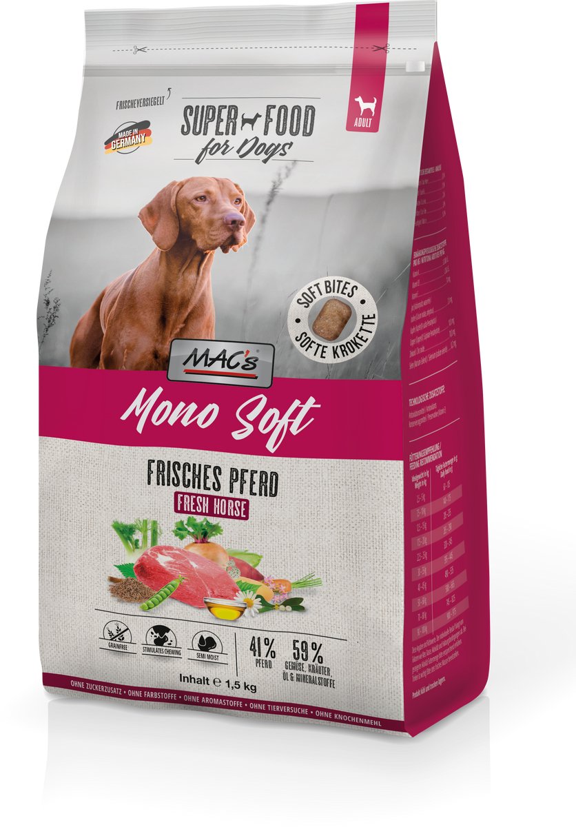MAC's DOG - Mono Zacht Vers Paard - 1,5kg