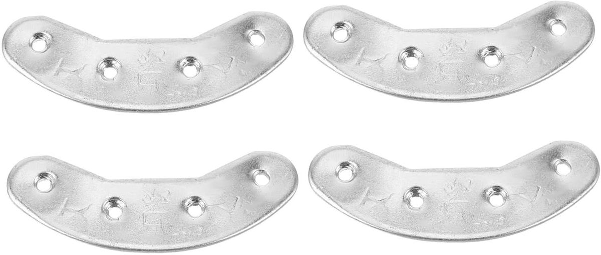 Hielplaten Schoenreparatie - Iron Guards - Schoenen Verlengen - Anti-slijtage Technologie - 2 Paren - Metaal