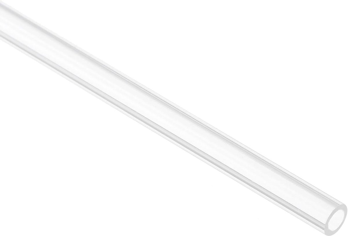 Transparante Buis - Acryl Kunststof - Lampenbouw Meubels - Hoge Lichtdoorlatendheid - 350mm Lengte - Transparant