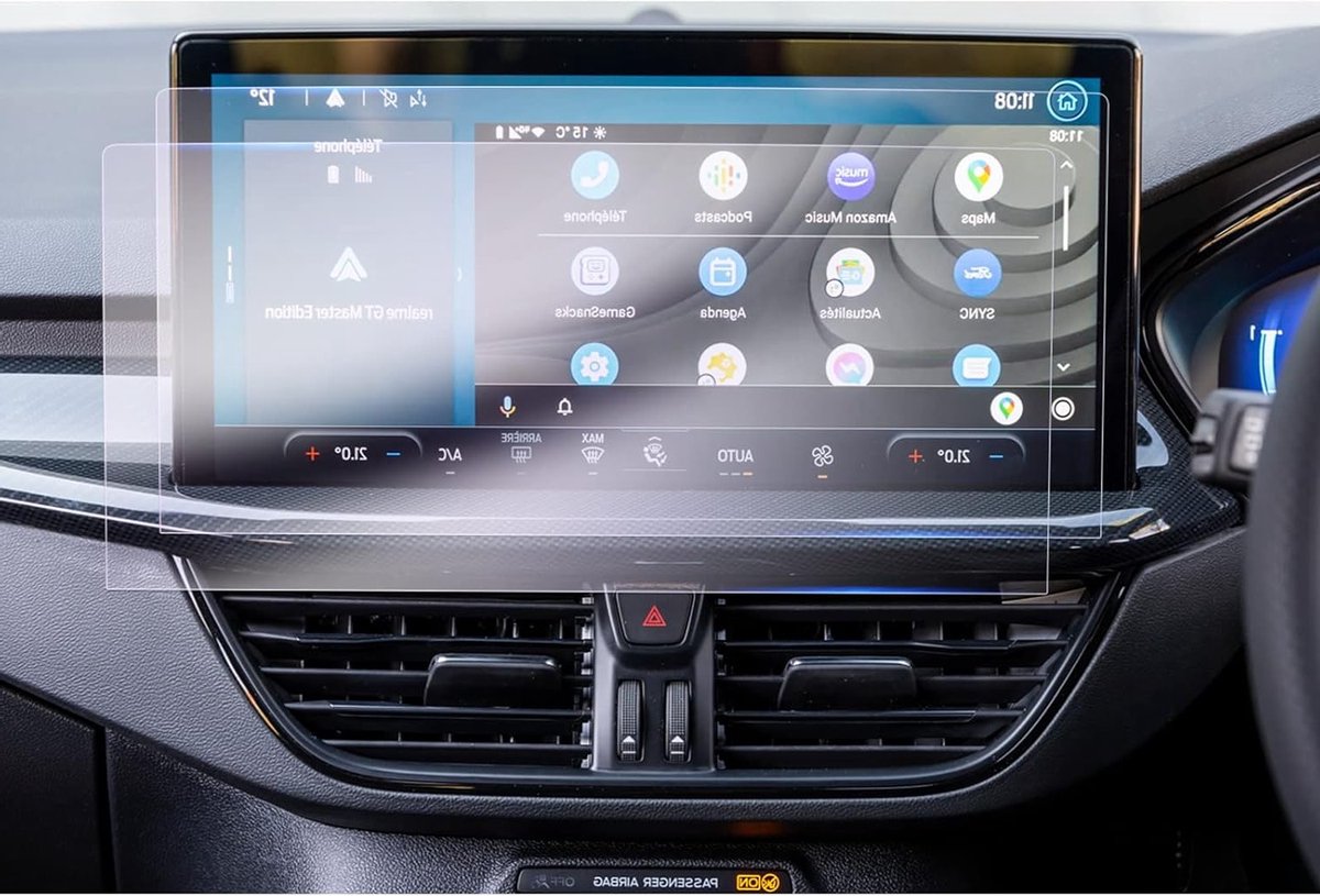 Screenprotector 13.2 inch voor Ford Focus MK4 Kuga SYNC 4 Navigatie 6H Krasbestendig
