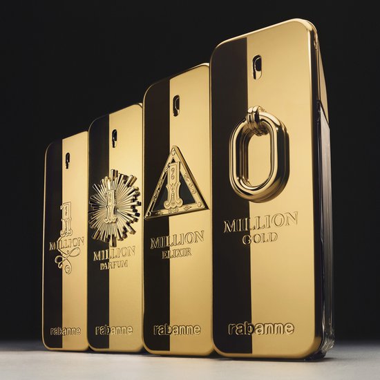 Paco Rabanne 1 Million 200 ml - Parfum Spray - Voor Heren