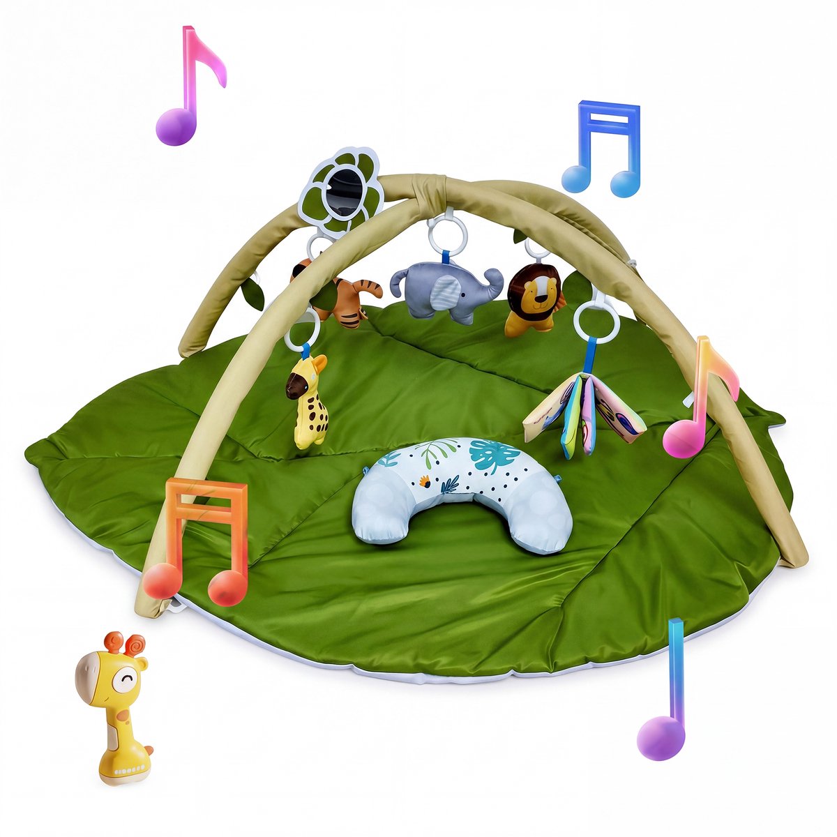 Sweet Sprout Babygym - Groen blaadje - gebruik zoekwoord: Babyshower