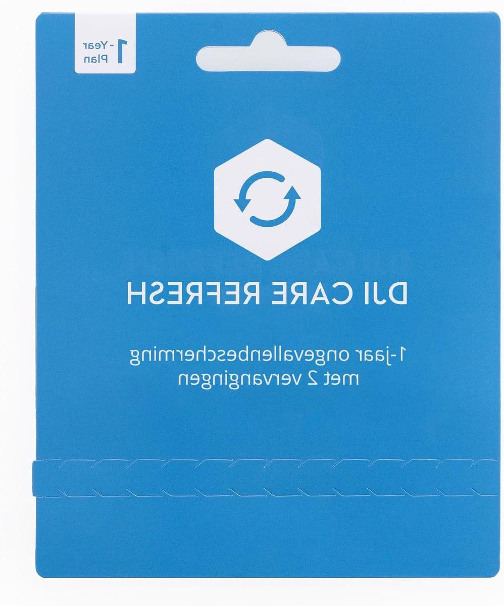 DJI Care Refresh - Verzekering Plan - Camera Bescherming - 1 Jaar Dekking - 1 Plan - Blauw