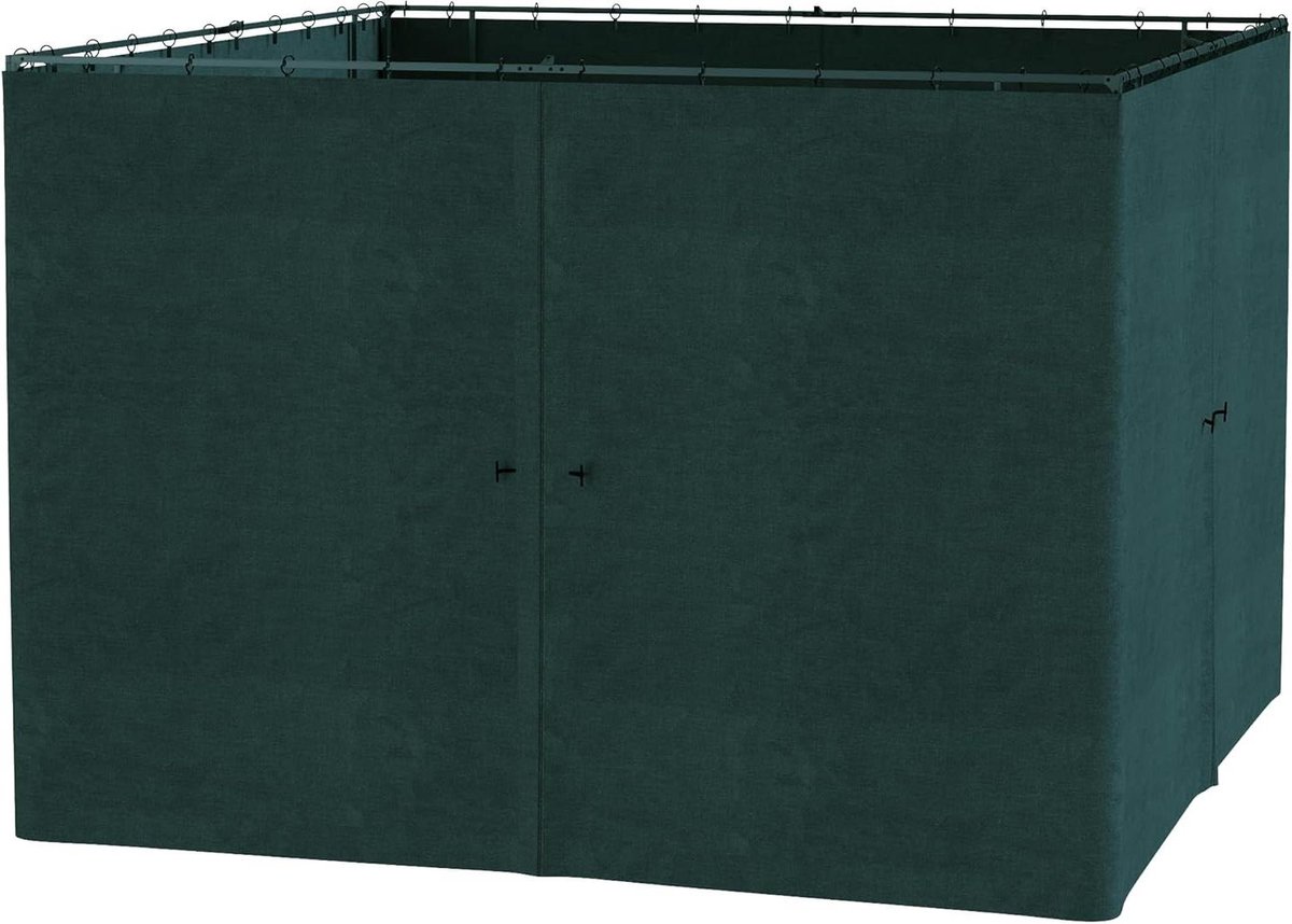 Zijpanelen Partytent - Tentwanden Bescherming - Buiten Bijeenkomsten - Waterdicht Polyester - 300 x 300 cm - Grijs