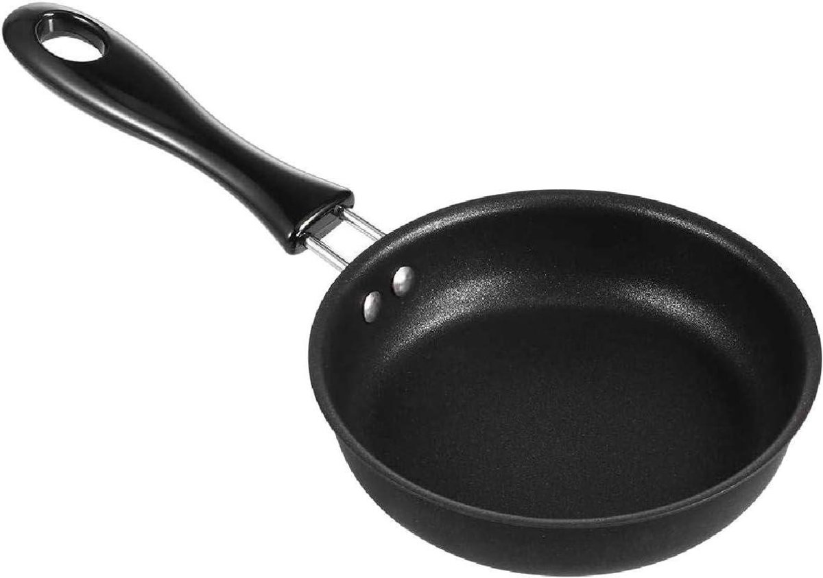 Eierpan Keramiek - Koekenpan Klein - Ontbijt Bakken - Anti-aanbaklaag - 24 cm - Koper