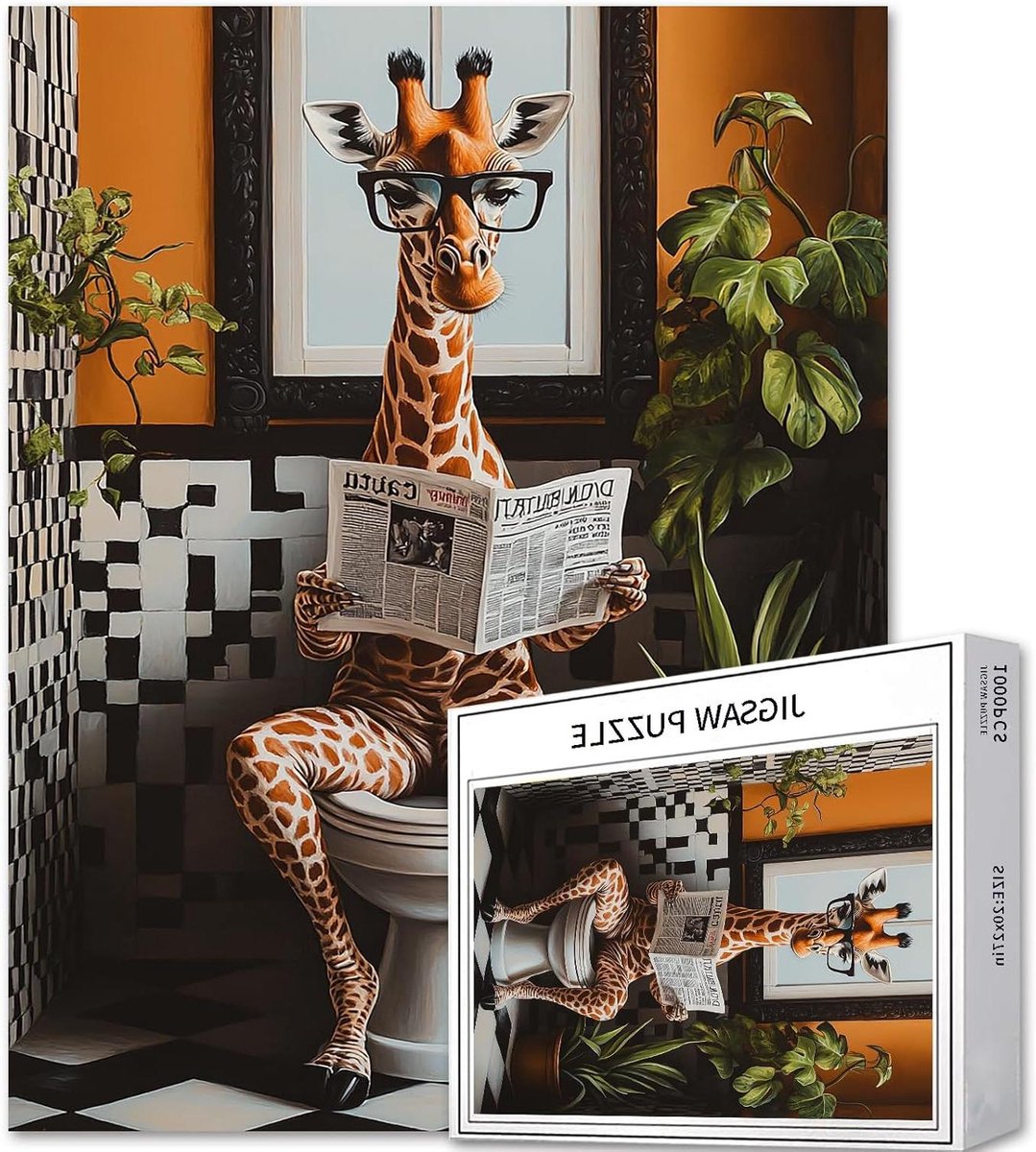 Legpuzzel - Puzzelspel Puzzel - Ontspannen Thuis - 1000 Stukjes - 70x50 cm - Kleurrijk