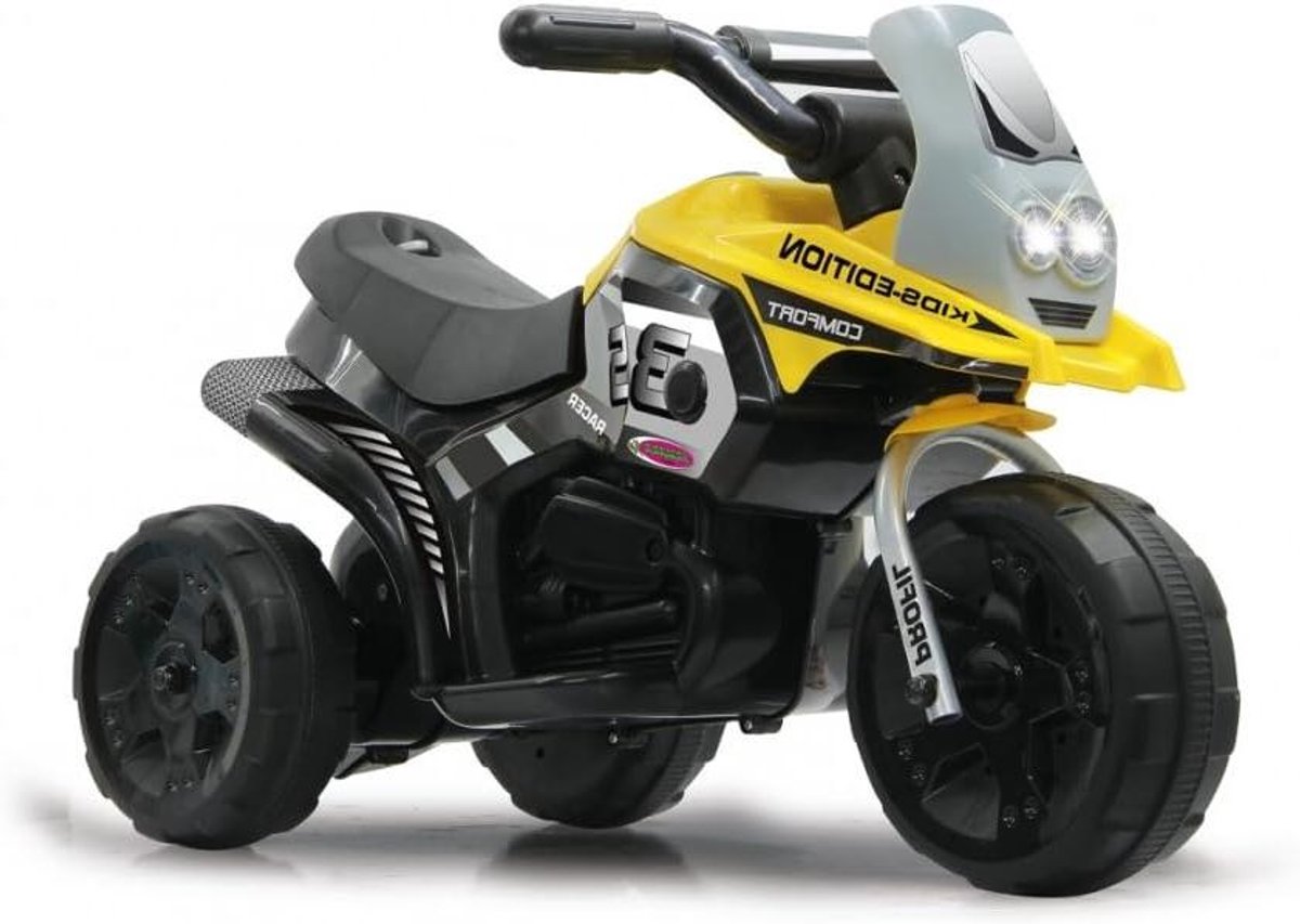 Elektrische Driewieler - Kindertrike Speelgoedvoertuig - Buiten Spelen - Extra Sterke Motor - ca. 64 cm - Geel