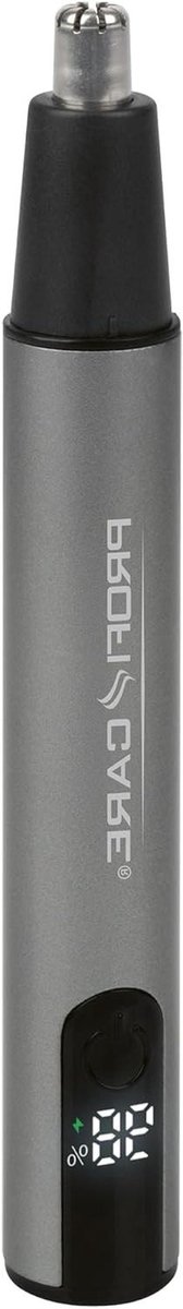 Neus en oor trimmer - Gezichtsreiniger - Persoonlijke verzorging - 360 graden scheerkop - USB-C - Grijs