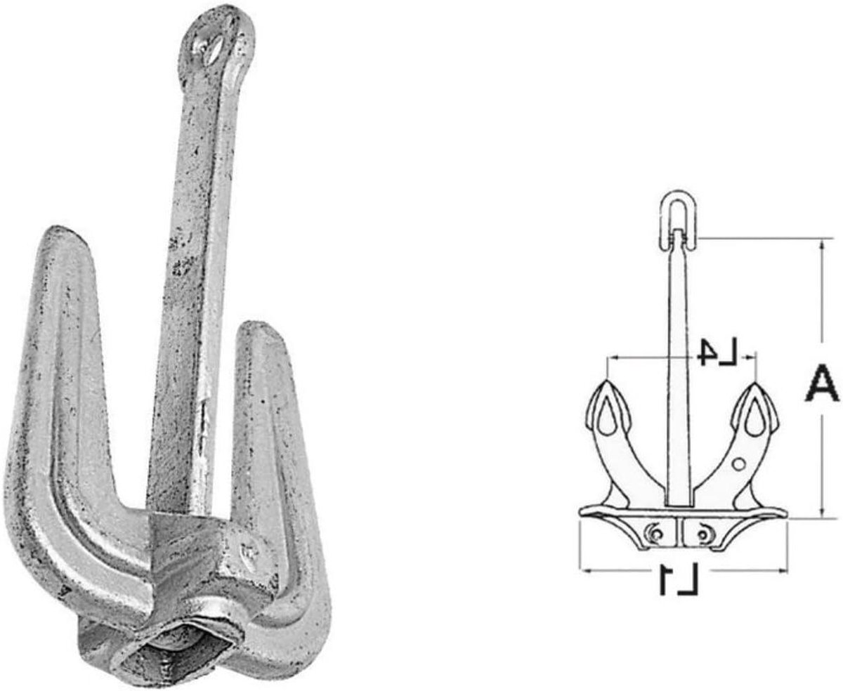 Anker - Scheepsanker - Boot Stabiliseren - Nek Model - 8.8 kg - Metaal