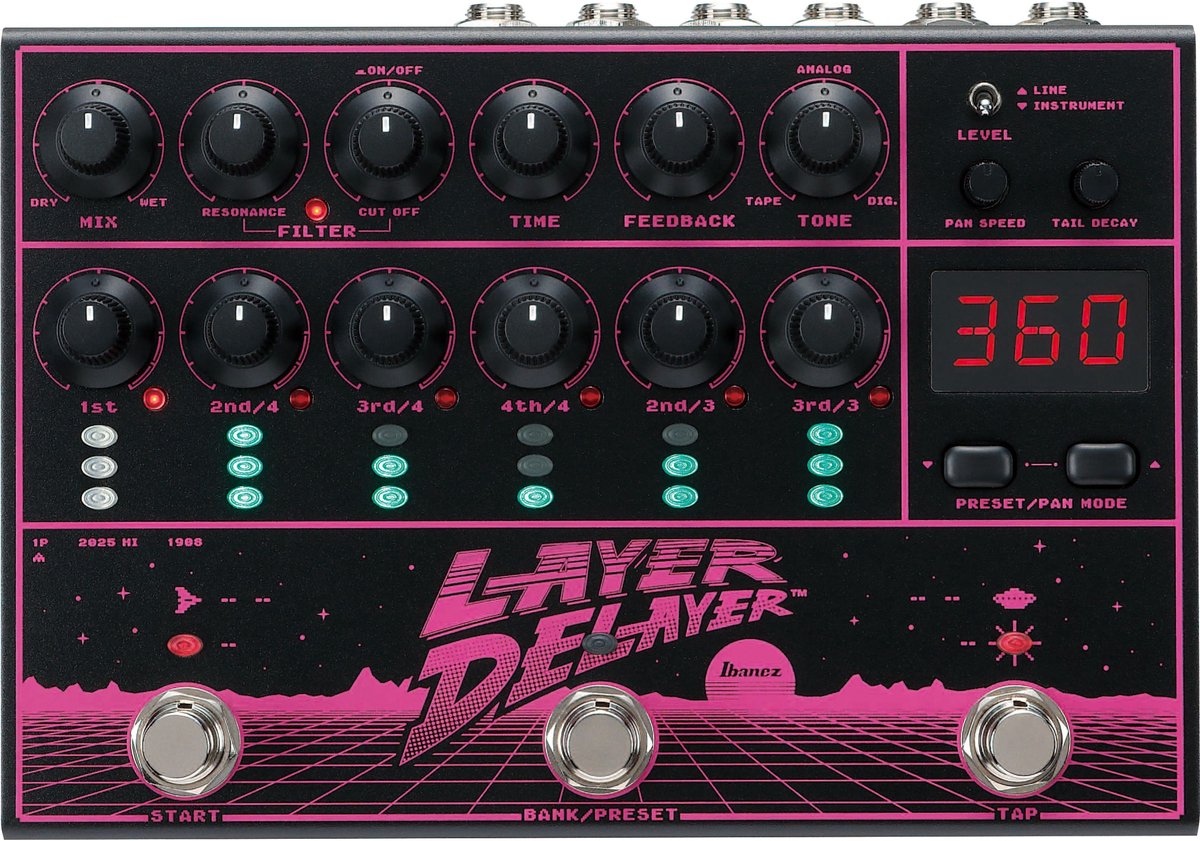 Ibanez LD303 Layer Delayer - Effect-unit voor gitaren