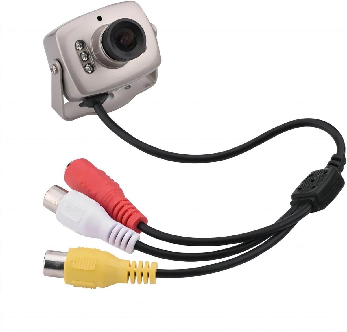 Mini Camera - Beveiligingscamera Digitaal - Objecten Bewaken - Met Nachtzicht - 36 x 28 x 36 mm - Zwart