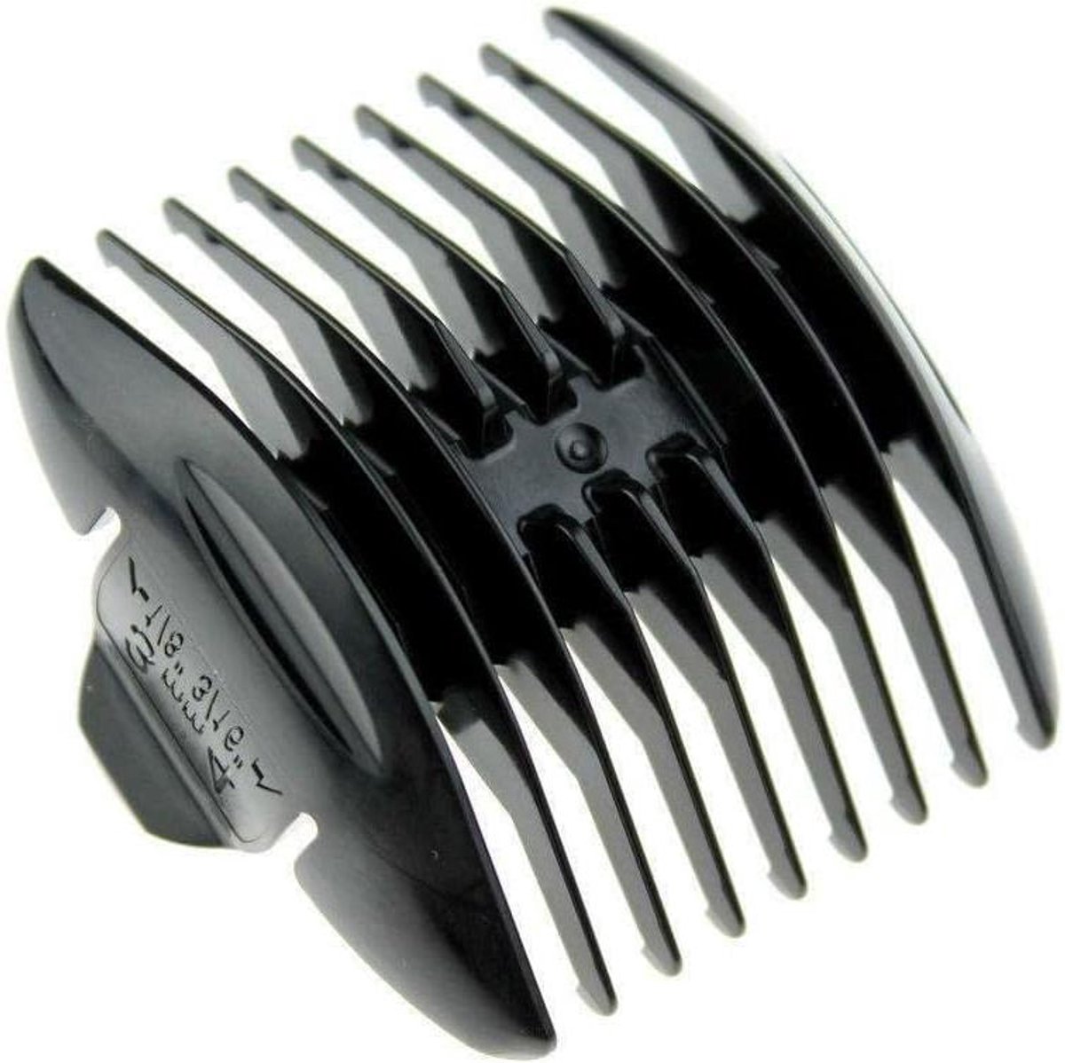 Opzetkam - Tondeusekam - Haar Trimmen - 3/4 mm Instelling - 3/4 mm - Zwart