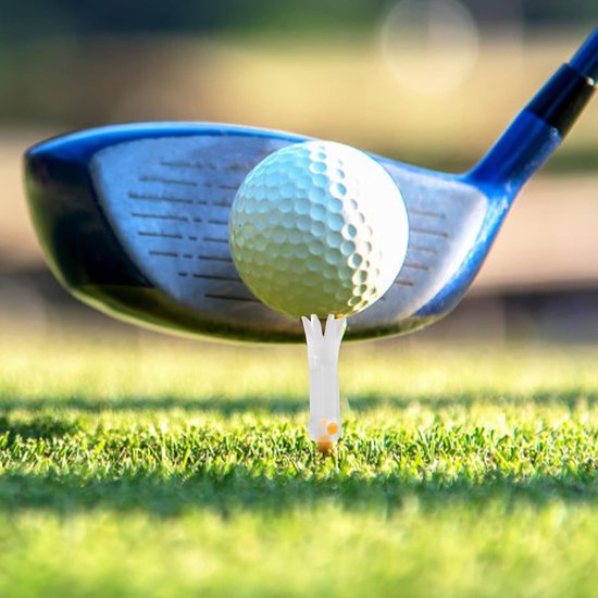Golf Tees - Opvouwbare Tees - Golf Training - 6-klauw Ontwerp - 85 mm - Oranje van GOLF — afbeelding 5