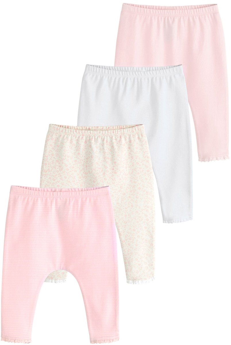Next Verpakking van 4 babyleggings