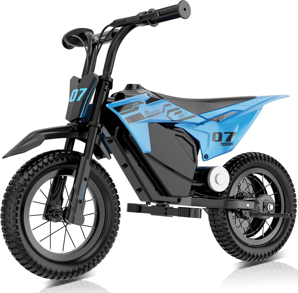 EVERCROSS EV13M Kinderen Elektrische Motorfiets | 150W | 16 km/u | 12 km Actieradius | 3-7 Jaar | 12" Banden