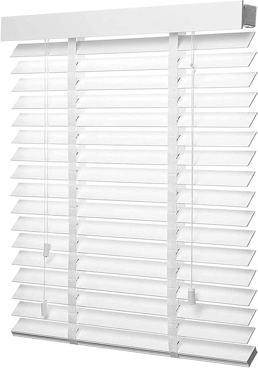 Houten Jaloezieën - Horizontale Blinds - Zonlicht Reguleren - Massief Lindehout Lamellen -