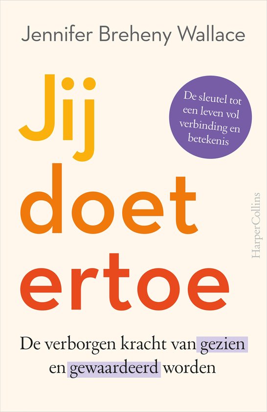 Jij doet ertoe - cover