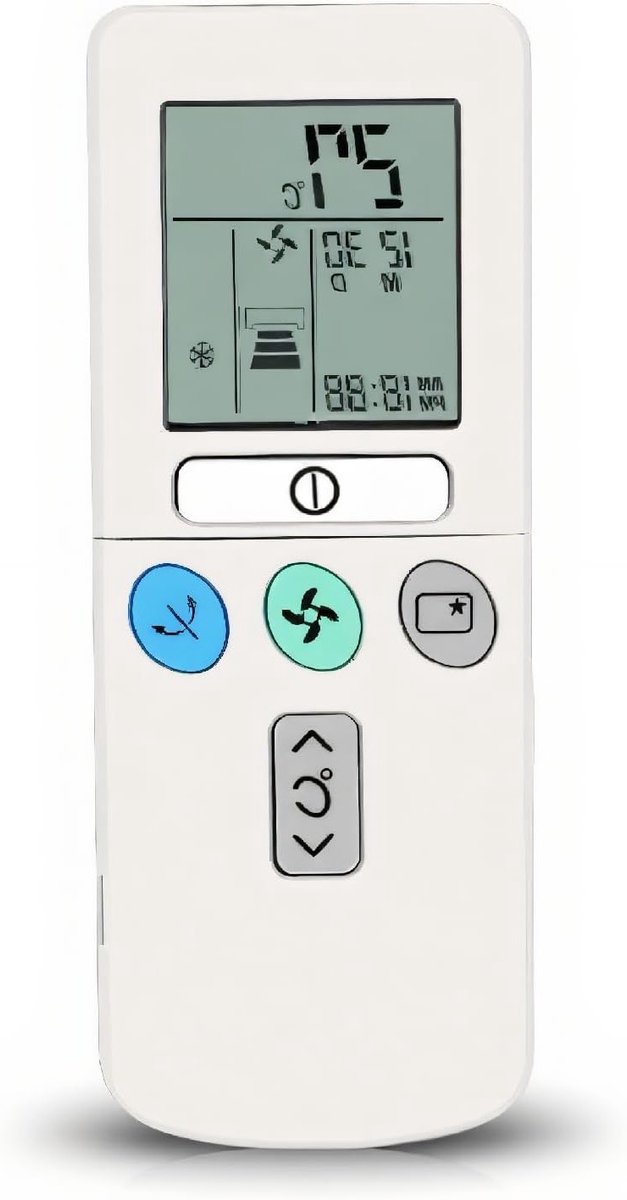 Universele Afstandsbediening voor Airconditioner, Vervangingsremote voor Hitachi RAR-2A1, RAR-52P1, RAR-2SP1, RAR-3U4, RAR-2P2 - Koeling, Handig, Compatibel