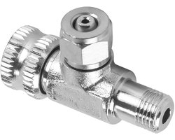 Allecto - CO2 Naaldventiel voor Aquarium - RVS Microdosering - Bubble Counter - Waterplanten - Efficiënte Beluchting - Aquarium Accessoire - Voor A...