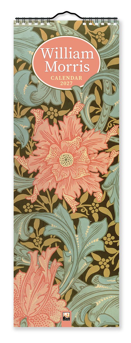 William Morris Slimline Kalender 2027