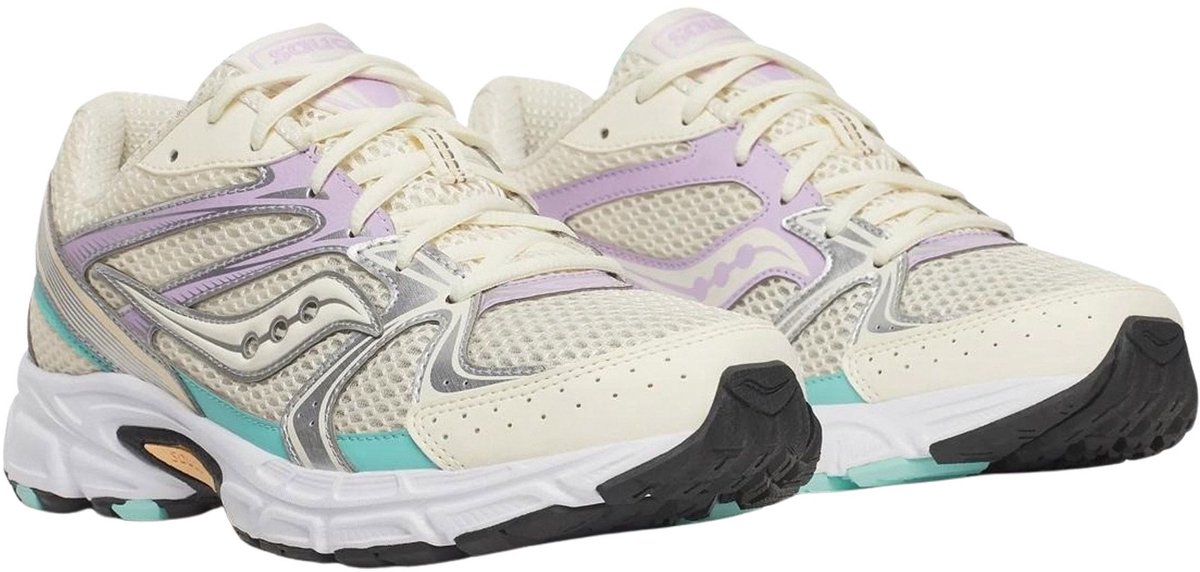 Saucony Ride Millennium off white - zilver - blauw - lila