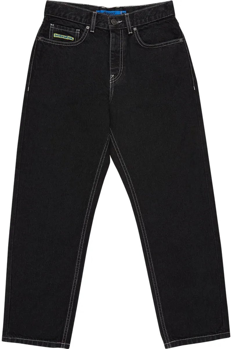 Dc Shoes Edbdp03062 Baggy Fit Spijkerbroek 14 Years Jongen Zwart