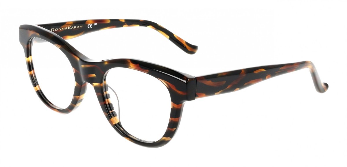 Donna Karan DO5018 Brown horn 49/21/140 WOMAN Brilmonturen