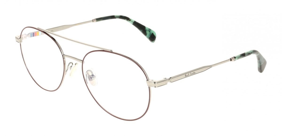 Paul Smith PS25112 NIMROD Gunmetal/burgundy 56/19/145 MAN Brilmonturen