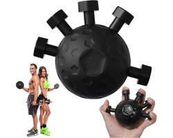 Grip Strengthen - Hand Trainer - Finger Trainer - Forearm Trainer - Adjustable Handgrip Trainer - Voor Spiertraining - Vinger Grip Oefening (Zwart)